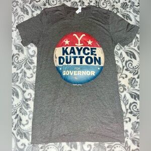 Women’s Size Small “Yellowstone”Kayce Dutton For Governor T Shirt